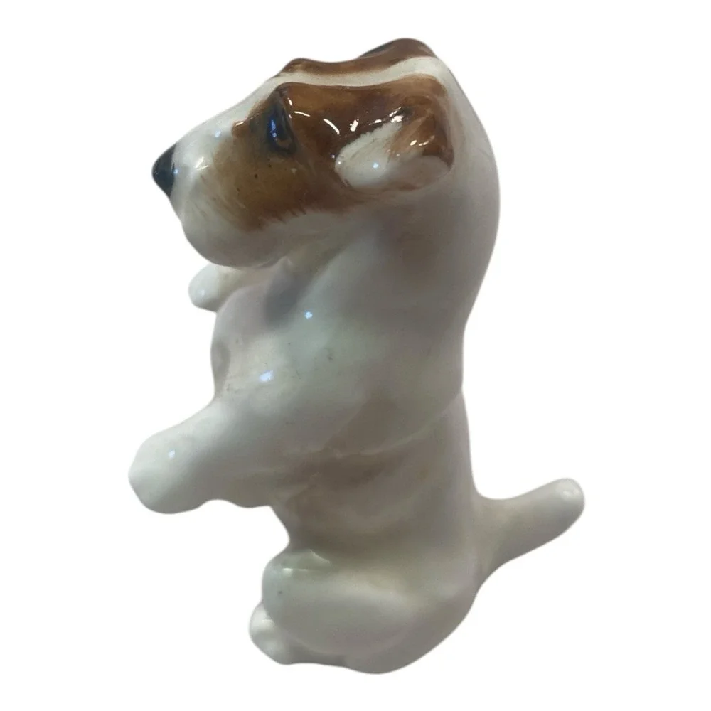 Vintage Royal Doulton Begging Sealyham Terrier Dog Mini Figurine K3 EUC